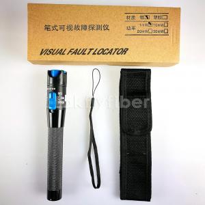 Wholesale 1mW VFL Visual Fault Locator FTTH Fiber Optic Tool Kit Tester Pen Type Red Light Source from china suppliers