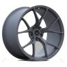 Buy cheap Brushed black monoblock alloy rims x5m 1 piece 21 inch 21x10 21x11.5 staggered from wholesalers