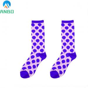 China dot designer cotton pattern socks mens on sale