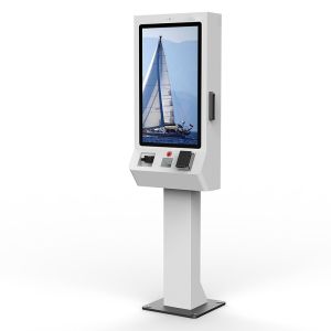 Buy cheap Outdoor Floor Standing Self Ordering Payment Kiosk Fast For Food Restaurant from wholesalers