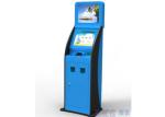 Cash Acceptor / Coin Acceptor Ticket Vending Machine / Kiosk Blue Color