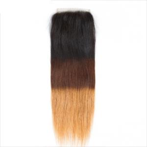 Wholesale No Shedding 4x4 Lace Closure Straight High Grade 4x4 Silk Base Closure from china suppliers