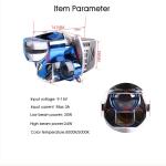 Auto 30W Laser LED Projector Headlights , 6000K Audi Laser Headlights