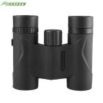 Black 8X21 Compact Binoculars For Bird Watching , Pocket Size Binoculars Zoom