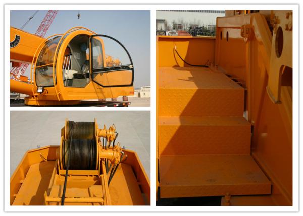 2500r / Min 25000kg Lifting Weight Hydraulic Truck Bed Crane with Moon Shap