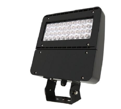 Black Commercial LED Flood lights 100 - 277V Structural IP65 Waterproof Anti