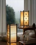 Living Room Wood Kumiko Craft Kumiko Wooden Lamp Simple Patterns