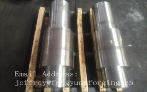 China Open Die Forged Alloy Steel Carbon Steel Shaft / Forging Products on sale