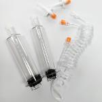 65/115ml Disposable Sterile CT Injector Syringe High Pressure Angiographic