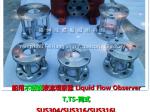 Jiangsu Yangzhou Chinese J, JS type mirror type liquid flow observer, liquid