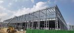 Rigid Galvanized Steel Structure Prefab Metal Building Long Service Life