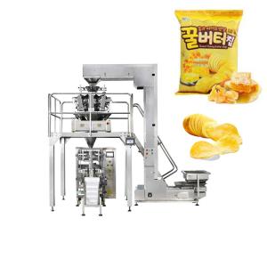 Wholesale Chips Weighing 50g 100g Pillow Bag Packing Machine 30Bags/Min from china suppliers
