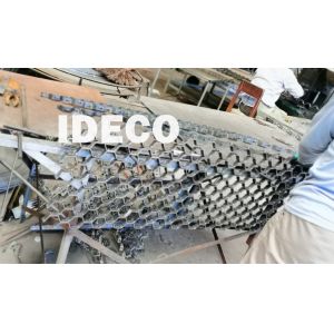 Corrosion Resistant Hexmesh for Industrial Furnace Linings