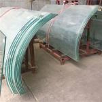 Safe Window Curved Glass ODM OEM Tempered Glass Transparent Toughened Glass 3mm