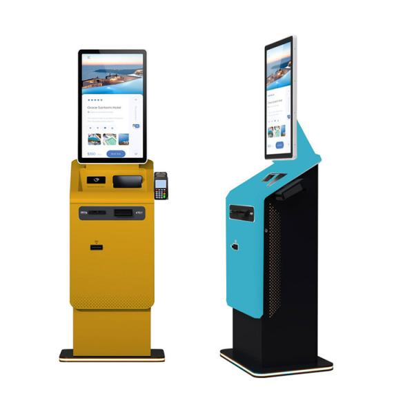 Self Payment Kiosk Currency Exchange Machine Parking Kiosk Coin Cash Bill Recycling Parking Payment Terminal with A4 Printet