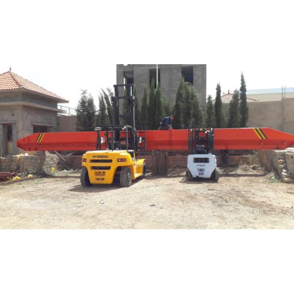 Single Girder Workshop 5 Ton Overhead Crane 6m Lifting