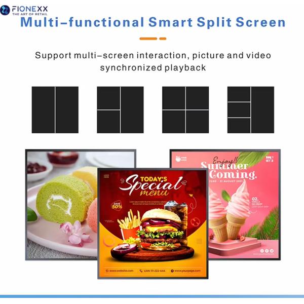 High Resolution And Crystal-Clear Display Square LCD Screen Android Display Advertising Digital Signage And Display