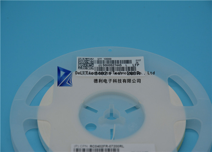 RC0402FR 07200RL SMD Thick Film Chip Resistors RES 200 Ohm Low Power Resistor
