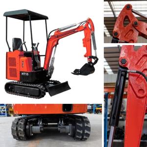 Wholesale 1.5 Tone Sturdy Mini Crawler Excavator Imported brand Engine from china suppliers