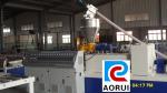 CE ISO9001 PVC Profile Extrusion Line / Wood Plastic Profile Production Line