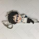 Personalized Custom Double-Sided Printing Clear Acrylic Anime Charm Keychain