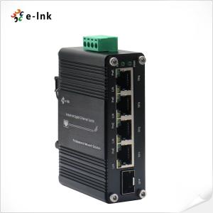 Wholesale Mini Industrial Ethernet Switch with 4×10/100/1000T PoE＋1×100/1000X SFP Ports from china suppliers
