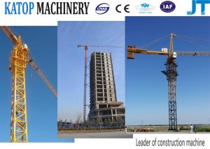 Wholesale 60m boom length 8t QTZ100(6010) big Tower Crane from china suppliers
