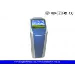 China Waterproof Self Service Touch Screen Kiosk Stand For Office Building / Airport Checking for sale