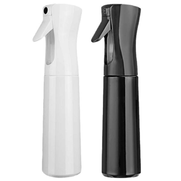 300ml Reusable Cosmetics Plastic Bottles Hair Continuous Fine Mist Sprayer