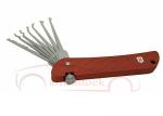 High Quality Stainless Steel Foldable 7 in 1 Lock Picking Set Locksmith Tools