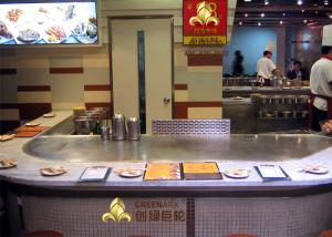 Wholesale Electrostatic Fume Purifier 10 seats Electromagnetic Heating Teppanyaki Table from china suppliers