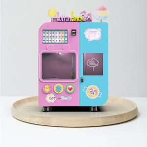 Wholesale Floss Candy Cotton Vending Machine Fully Automatic Wireless Remote Control from china suppliers