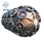 Inflatable Docking Pneumatic Marine Fender Black Inflatable For Yachts