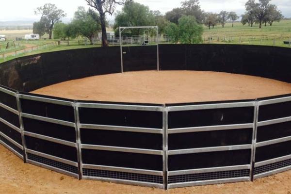 Portable Horse Stall Panels Heavy Duty 6 Oval Rail - Cattle Yards Horse Panels