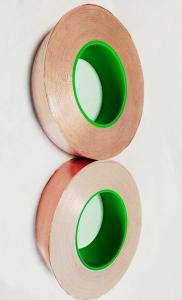 China 0.06mm 25mm Electric Guitar  Copper Shielding Double Sided Copper Foil Tape 99.95 on sale