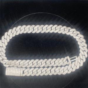 Wholesale Iced Out VVS FG Cvd Miami Cuban Link Chain 10k Gold Cuban Link For Lasting Lifetime from china suppliers