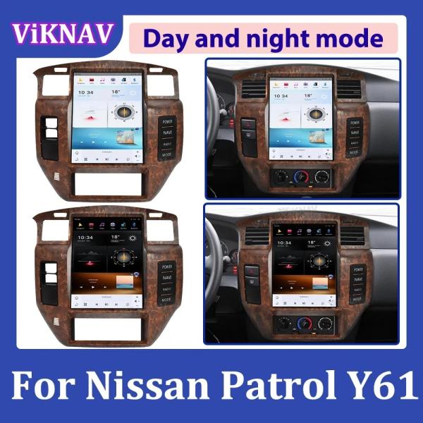 12.1 Inch Android Auto Car Radio For 2004-2019 Nissan Patrol Y61 GPS Navigation