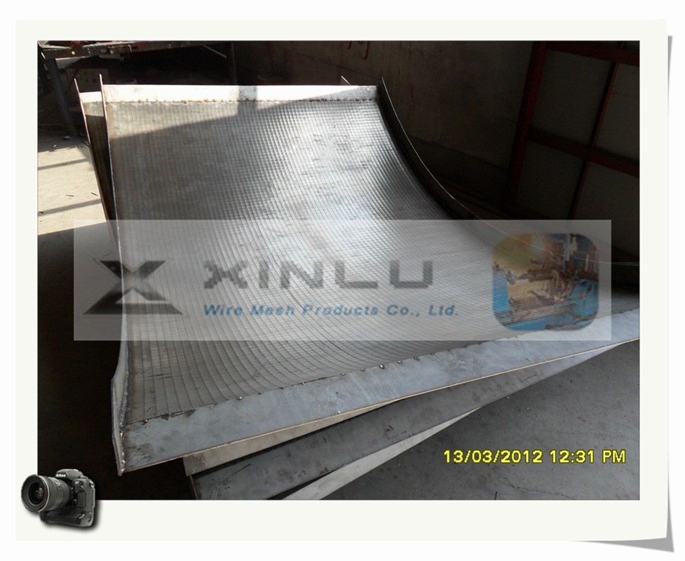 SIEVE BEND SCREEN / ARC SCREEN PLATE / JOHNSON SCREEN PANEL / ARC SIEVE PLATE / STAINLESS STEEL FILTER PLATE