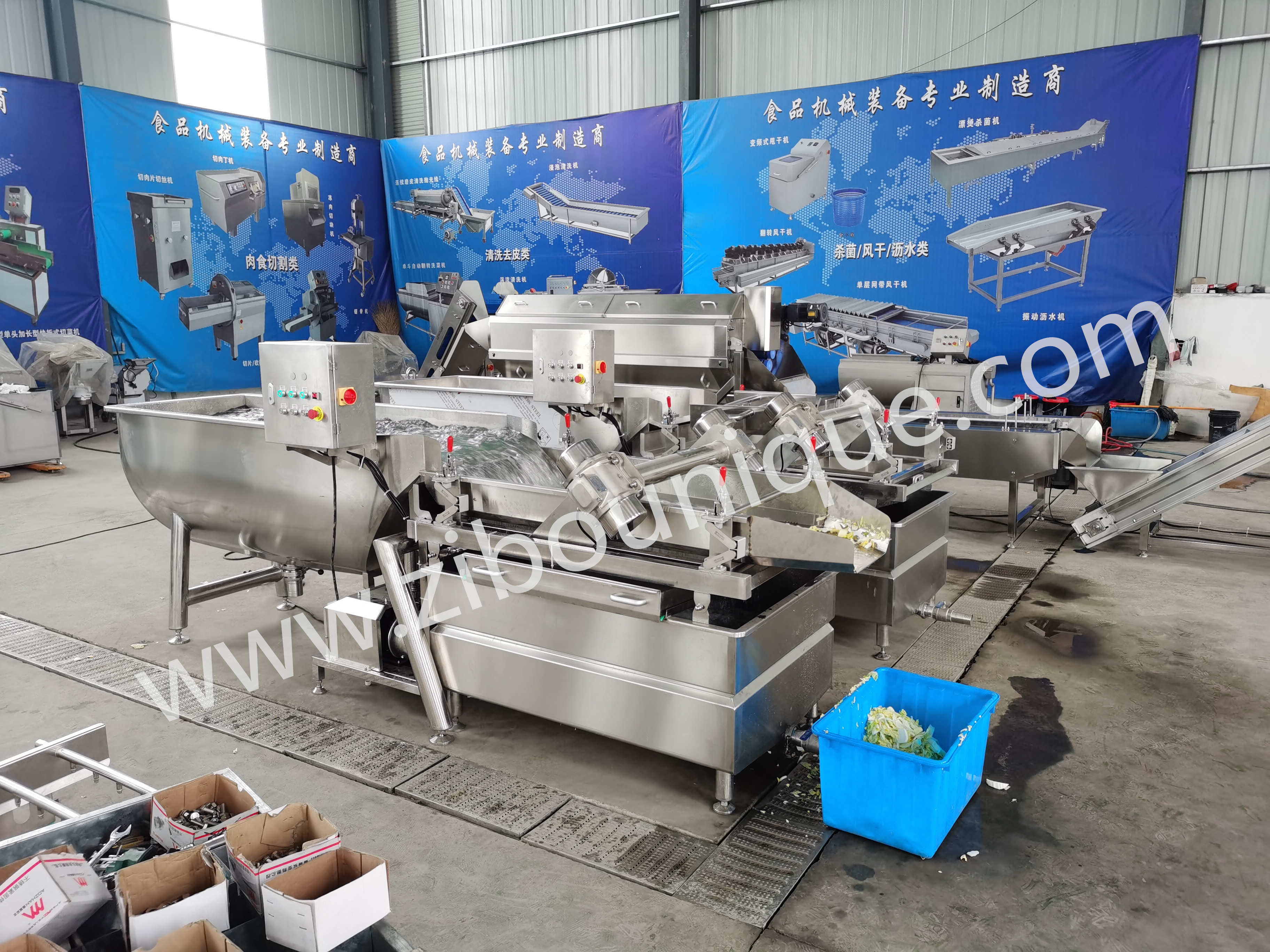 Food Processing Industries 4.12 kw Industrial Potato Peeler with Carborundum Roller