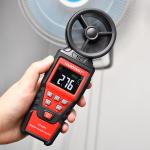 9999 Counters Handheld Digital Anemometer , 9999 CFM Industrial Anemometer