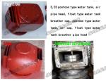 Marine air pipe head and marine sounding pipe head