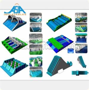 Wholesale Durable Insane Inflatable 5k Obstacles Course 72x12m Or Customized from china suppliers