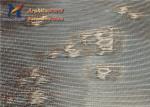 0.1mm 0.4mm Wire Mesh Glass Panels 304 Stainless Steel Architectural Mesh