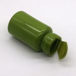 Plastic HDPE Bottle 150ml 5oz Wide Mouth Empty Capsule Containers with Flip Cap