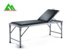 Hospital Medical Examination Table , Patient Examination Bed Back Adjustable