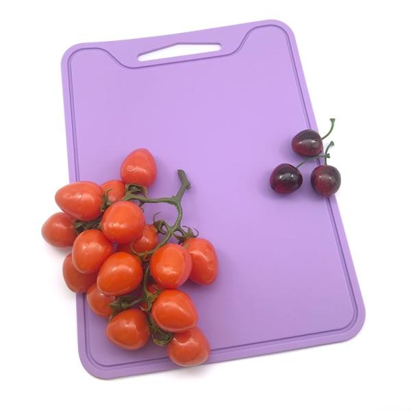 Extra Thick Flexible Silicone BPA Free Non-toxic Cutting Board Mats Set Colorful