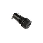 PTF30 5x20MM Glass Ceramic Black Insurance Tube Socket Panel Mounting Fuse