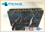 Lightweight Stone Aluminum Honeycomb Panel With Marble Stone Veneer Anti -