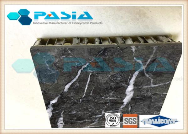 Lightweight Stone Aluminum Honeycomb Panel With Marble Stone Veneer Anti -