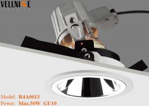 Wholesale Adjust Mirror Reflector Led Recessed Downlights Horizontally GU10 Lamp Holder from china suppliers